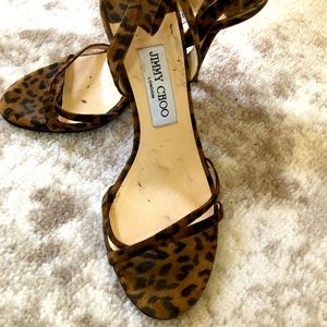 Jimmy Choo Leopard High Heels